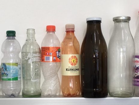 Eine kleine Auswahl der verschiedenen Getränkeverpackungen - Welche ist die ökologischste? (c) Martin Wellacher