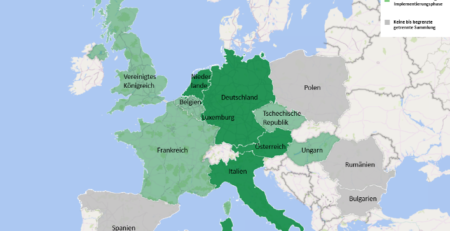 Implementierungsgrad der getrennten Sammlung von kommunalen biogenen Abfällen in der EU (c) Andreas Schaffernak