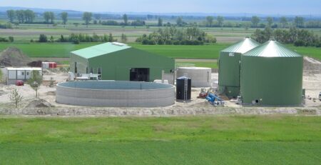 Biogasanlage der Marchfelder Bioenergie GmbH in Markgrafneusiedl